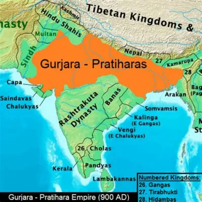 Gurjar Pratihar İmparatorluğu'nun Kuruluşu ve Orta Hindistan'da Güç Dengesi